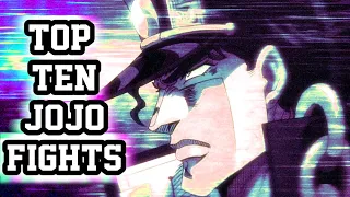 Top Ten JoJo Fights