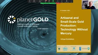 Artisanal and Small-Scale Gold Production: Technology Without Mercury - October 6