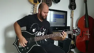 Bass Cover - Kiss - Psycho Circus