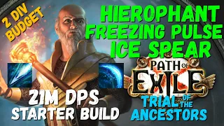 POE 3.23 Hierophant Freezing Pulse/Ice Spear - Starter Build