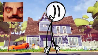 Hello Neighbor - My New Neighbor Henry Stickman Act 1 Gameplay Walkthrough