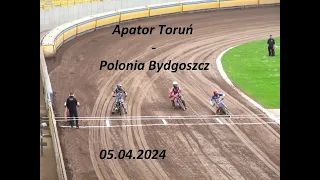 Apator Toruń   Polonia Bydgoszcz 05.04.2024 sparing