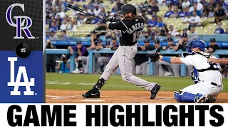 Rockies vs. Dodgers Game Highlights (8/27/21) | MLB Highlights