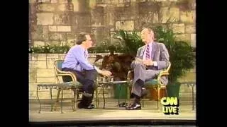 7 1992 2nd Appearance on Larry King Live by President Bush