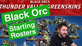 Black Orc Starting Rosters - Blood Bowl 2020 (Bonehead Podcast)