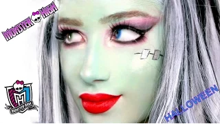 Макияж Монстр Хай Френки Штейн ✰ Яна Лапидус © урок ❷ Monster High Frankie Stein