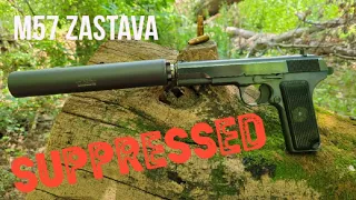 M57 Zastava 7.62x25 Suppressed