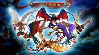 Defend Berk With Triple Stryke Dragons — Part 2 (Defeat Fleet 999+) | Dragons: Rise of Berk