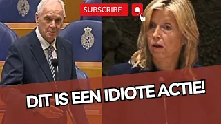 PVV'er de Roon is FEL tegen Ollongren (D66)! 'Dit is een IDIOTE actie!'