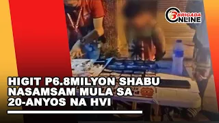 Higit P6 8Milyon shabu nasamsam mula sa 20 anyos na HVI