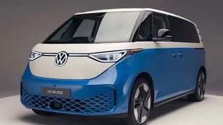 2025 Volkswagen ID. Buzz First Look | America Finally Gets Our Bus | Interior || upcoming cars info