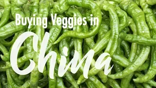 FOOD COST IN CHINA: a tour of a Chinese Vegetable Market