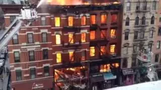 FDNY MAJOR BUILDING COLLAPSE 125 2 AVE NYC - FIRE