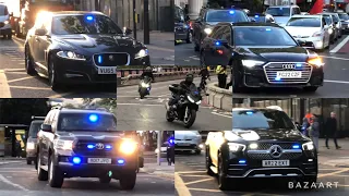 [huge collection] Various Unmarked Counter Terrorism Vehicles responding in London!