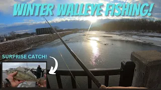 Winter WALLEYE fishing!