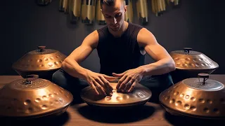 Increase Mental Strength - Hang Drum Meditation Music - Stress Relief & Energy Recovery