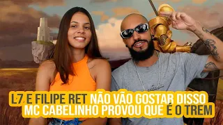 MC CABELINHO - EU SOU O TREM FT. FILIPE RET E L7NNON | NA ATIVIDADE REACT #163