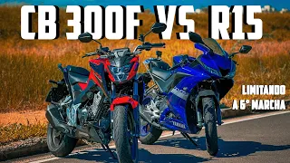 Yamaha R15 vs CB 300F Twister | Agora deu ruim pra R15?