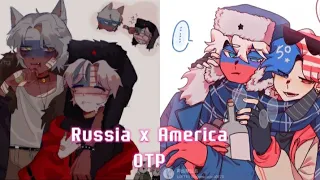 Tổng Hợp TikTok Countryhumans - Russia x America #otp