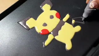 팬케이크 아트(Pancake Art) 포켓몬스터 Pokemon_피츄 Pichu_1