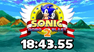 [TAS] Sonic Robo Blast 2 - Sonic Any% - RTA 18:43.55, IGT 16:40.28 (2.2.10)