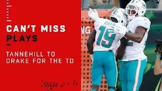 Ryan Tannehill Finds Kenyan Drake for the TD