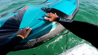How to water start on a small Wing foil board: some useful tips and tricks by Paulino Pereira