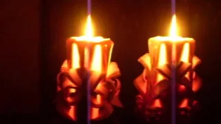 Как горят резные свечи (How carved candles are burning)