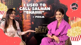 I used to call Salman"Bhai"-  pooja hegde | KKBKKJ | Fever FM