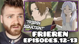 THE NEW GUY IS HERE??!! | FRIEREN: Beyond Journey's End EPISODE 12 & 13 | New Anime Fan! | REACTION