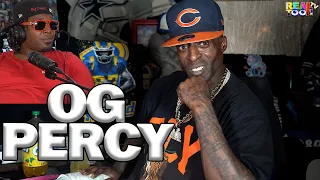 OG Percy Recalls King B and his Hit Man pulling up to his house unannounced with Percy Jr