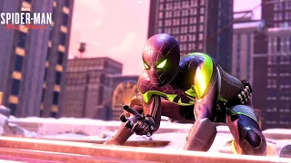 Spider-Man Miles Morales PS5 | Stealth and Combat Gameplay | Purple Reign Suit | New Game +