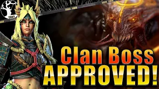 Zinogre Blademaster is the Clan Boss KILLER! | Raid Shadow Legends | Test Server