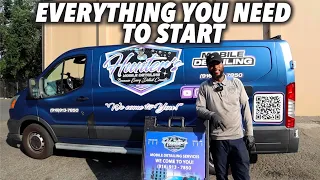 Everything You Need To Start A Detailing Business for Beginners - Hunter's Mobile Detailing