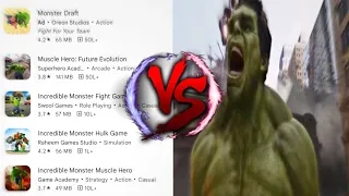 Worst Hulk games.........