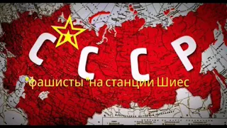 "Фашисты" на станции Шиес избивают женщину!