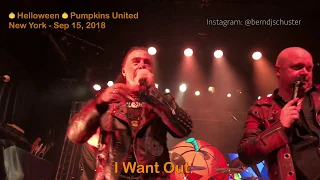 Helloween - I Want Out - Pumpkins United - New York - Irving Plaza - 2018 09 15 LIVE 4K USA