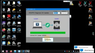 Vxdiag Benz C6 VCI firmware update failed solved