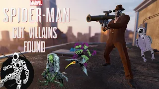 Unused Villains of Spider-Man PC/PS4