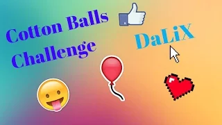 Ватные Шарики!😇 Cotton Balls Challenge!