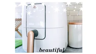 First time using my beautiful Drew Barrymore airfryer