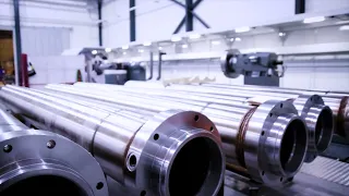 Production of Hydraulic Cylinders in Rissa, Norway