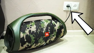 Что будет если JBL BOOMBOX 2 подключить в РОЗЕТКУ? 80 ВТ.???