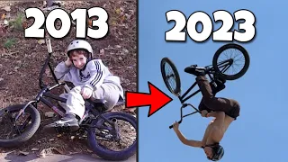 My 10 Year BMX Progression!