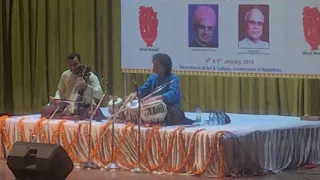 Ustad zakir Hussain playing ajrada gharans khaida in jaipur concert