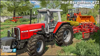 #HofBergmann Is Back!! Ep.22🔹Animal Care. Planting Corn. Liming a Vineyard🔹#FarmingSimulator22🔹#4K