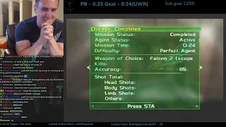 Chicago Perfect Agent 0:24 (untied world record)