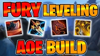 Best FURY WARRIOR Leveling Build for HUGE PULLS... MAX Efficiency! WoW Dragonflight