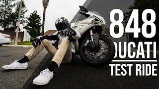 2008 Ducati 848 | Like an Easy Tinder Chick That's Fun To Hang With | TEST RIDE