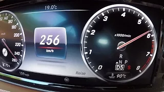 2016 Mercedes-Benz S500 4MATIC Coupe - 0-100 km/h 0-60 mph Tachovideo Beschleunigung Acceleration